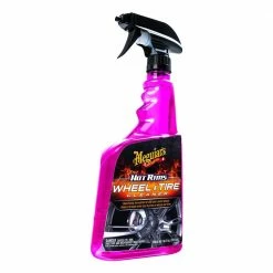 Meguiar's Car Exterior Cleaners Hot Rims Wheel and Tire Cleaner, G9524 24-fl oz Car Exterior Wash