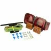 Hopkins Trailer Parts & Accessories Combination Trailer Light Kit with Side Marker Lights for Trailers Under 80-in Wide