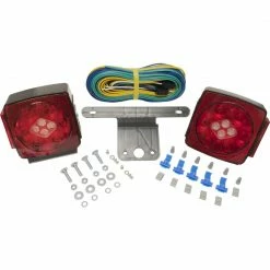 Hopkins Trailer Parts & Accessories LED Submersible Combination Trailer Light Kit with Integrated Back-Up Lights
