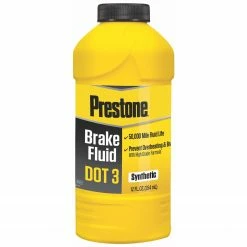 Prestone Brake Chemicals 12 Brake Fluid Dot3