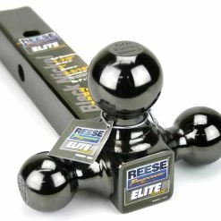 Reese Trailer Accessories Black Nickel Triple Ball Mount Bar