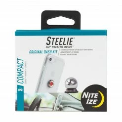 Nite Ize Cell Phone Car Mounts Steelie Silver Adjustable Car Mount for Universal Cell Phones