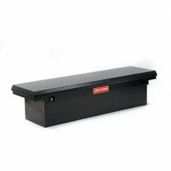 CRAFTSMAN Truck Tool Boxes 71.36-in x 19.57-in x 16.58-in Matte Black Aluminum Crossover Truck Tool Box -Hopkins Online Shop 09839337