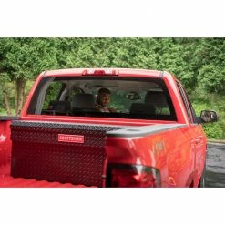 CRAFTSMAN Truck Tool Boxes 40.86-in x 19.57-in x 19.2-in Black Aluminum Chest Truck Tool Box -Hopkins Online Shop 09839391