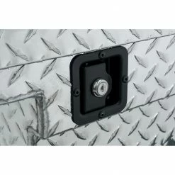 CRAFTSMAN Truck Tool Boxes 71.36-in x 19.57-in x 16.58-in Brite Aluminum Crossover Truck Tool Box -Hopkins Online Shop 09839546