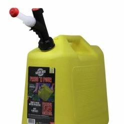 GarageBOSS Gas Cans 5-Gallon Plastic Diesel Fuel Can