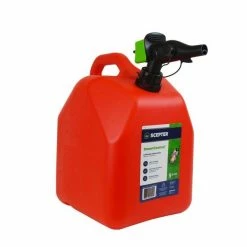 Scepter USA Gas Cans 5-Gallon Plastic Gasoline Can