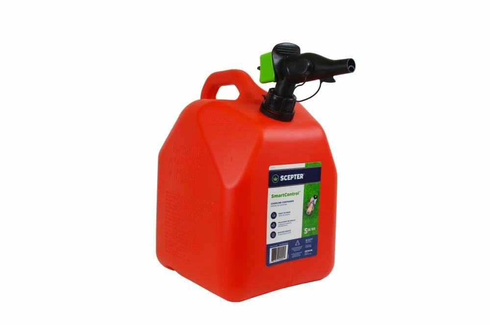 Scepter USA Gas Cans 5-Gallon Plastic Gasoline Can 1 Scepter USA Gas Cans 5-Gallon Plastic Gasoline Can