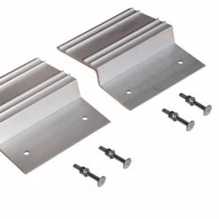 Carry-On Trailer Loading Ramps 2-in x 8-in Aluminum Ramp End