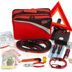 Lifeline First Aid Roadside Emergency Kits AAA Excursion Road Kit- 76 Piece