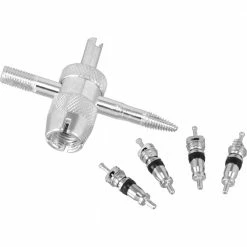 Monkey Grip Tire Repair Tools Valve Tool/4Way W/Core