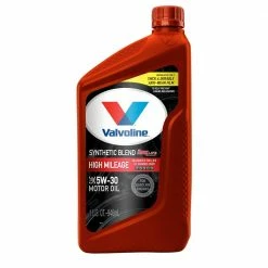 Valvoline Motor Oil & Additives High Mileage MaxLife SAE 5W-30 Motor Oil 1 Quart