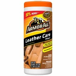 Armor All Car Interior Cleaners Leather Care Wipes 30-Count