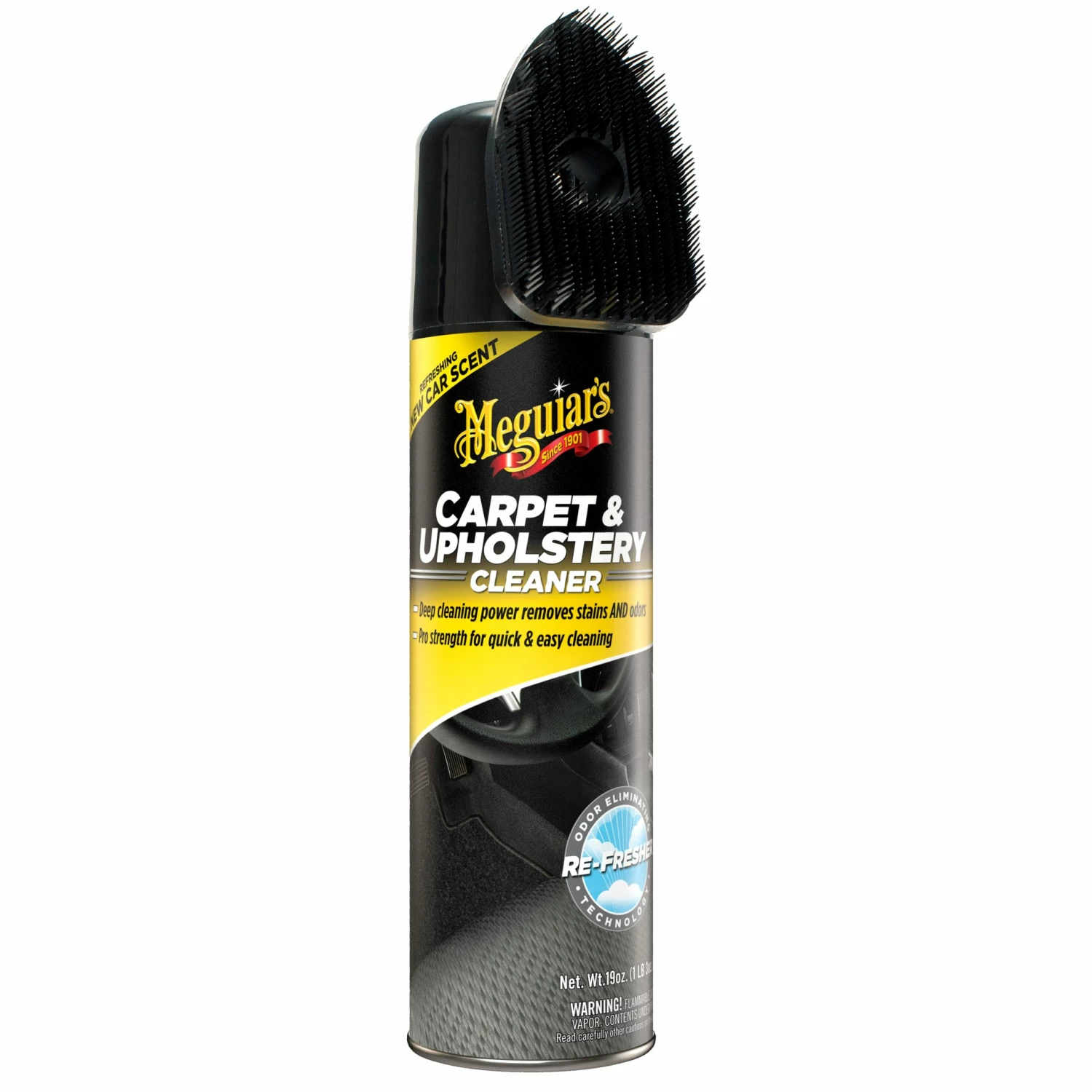 Meguiar's Car Interior Cleaners Carpet and Upholstery Cleaner, G191419 19-fl oz 1 Meguiar's Car Interior Cleaners Carpet and Upholstery Cleaner, G191419 19-fl oz