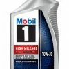 Mobil 1 Motor Oil & Additives Mobil 1 High Mileage Synthetic 10W30 Qt