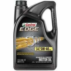 CASTROL Motor Oil & Additives EDGE 5W-40 US 5 QT