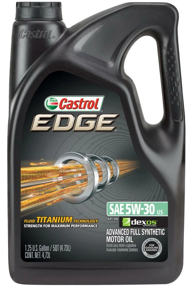 CASTROL Motor Oil & Additives EDGE 5W-30 5 Qt 1 CASTROL Motor Oil & Additives EDGE 5W-30 5 Qt