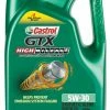 CASTROL Motor Oil & Additives GTX High Mileage 5W-30, 5 Qt
