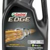 CASTROL Motor Oil & Additives EDGE 5W-20, 5 Qt.