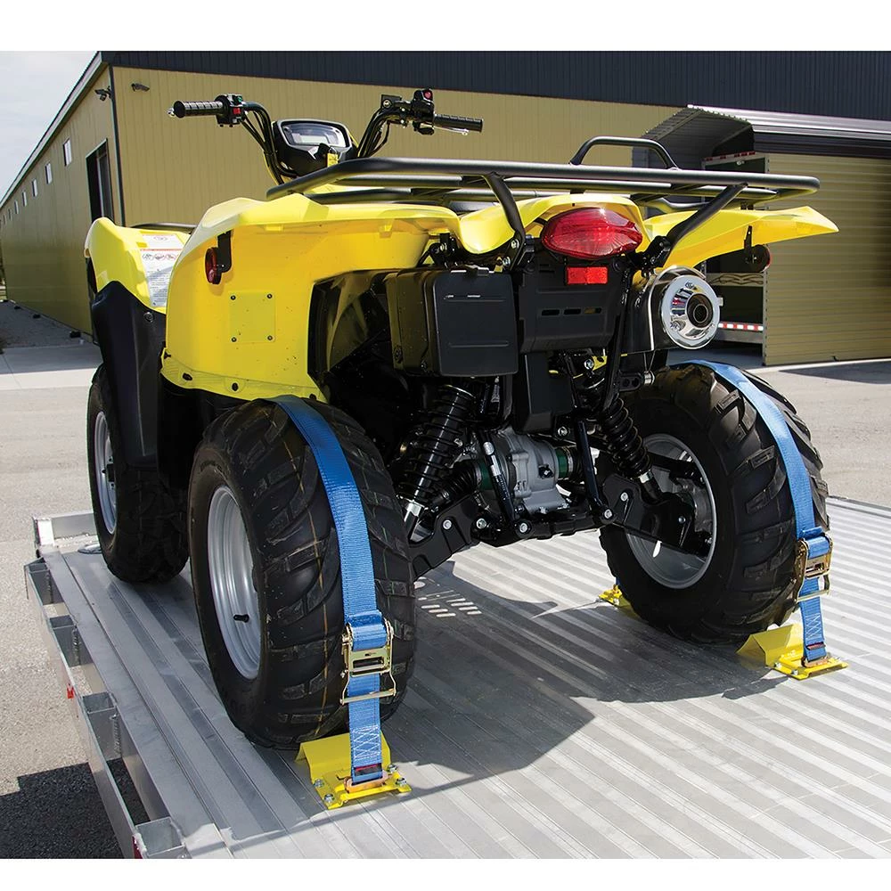 Erickson Cargo Carriers Wheel Chock and Strap Kit 5 Erickson Cargo Carriers Wheel Chock and Strap Kit - Image 5