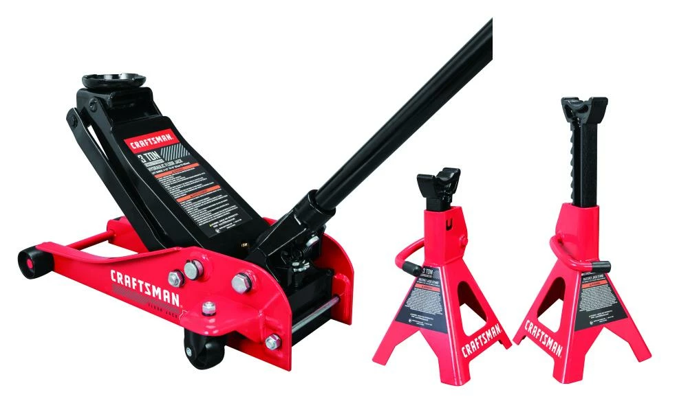CRAFTSMAN Jacks Craftsman 3T Floor Jack and 3T Jack Studs 1 CRAFTSMAN Jacks Craftsman 3T Floor Jack and 3T Jack Studs