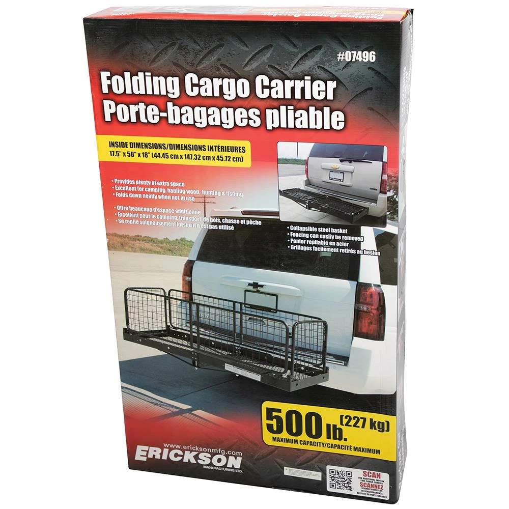 Erickson Cargo Carriers Cargo Carrier with Fencing 500 lb. 2 Erickson Cargo Carriers Cargo Carrier with Fencing 500 lb. - Image 2