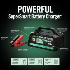 Battery Tender Car Battery Chargers 15-Amp 12-Volt Car Battery Charger 5 Battery Tender Car Battery Chargers 15-Amp 12-Volt Car Battery Charger -Hopkins Online Shop 15936497