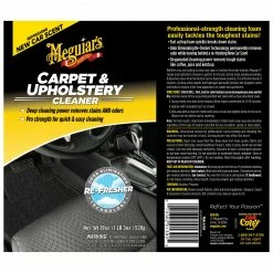 Meguiar's Car Interior Cleaners Carpet and Upholstery Cleaner, G191419 19-fl oz 13 Meguiar's Car Interior Cleaners Carpet and Upholstery Cleaner, G191419 19-fl oz -Hopkins Online Shop 16013167 scaled