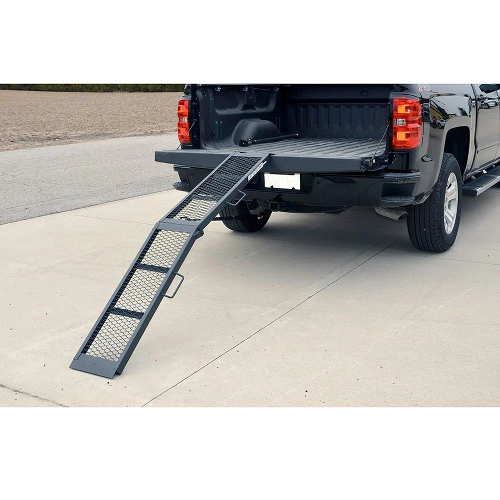 Erickson Cargo Carriers Steel Mesh Cent Re-Fold Ramp 800 lb 11-in 80-in 6 Erickson Cargo Carriers Steel Mesh Cent Re-Fold Ramp 800 lb 11-in 80-in - Image 6