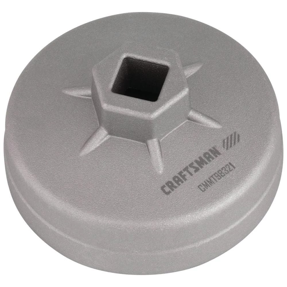 CRAFTSMAN Oil Change Tools Automotive Oil Filter Cap Wrench (74mm) with 14 Flutes 2 CRAFTSMAN Oil Change Tools Automotive Oil Filter Cap Wrench (74mm) with 14 Flutes - Image 2