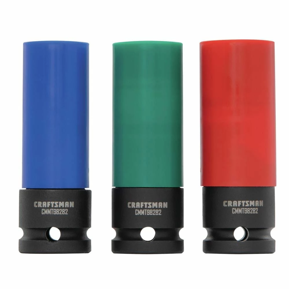 CRAFTSMAN Automotive Hand Tools Automotive 3-piece Non-Marring Lug Nut Set 1 CRAFTSMAN Automotive Hand Tools Automotive 3-piece Non-Marring Lug Nut Set