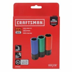 CRAFTSMAN Automotive Hand Tools Automotive 3-piece Non-Marring Lug Nut Set 8 CRAFTSMAN Automotive Hand Tools Automotive 3-piece Non-Marring Lug Nut Set -Hopkins Online Shop 16492543