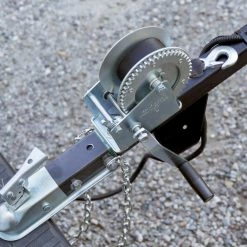 Reese Towpower Trailer Parts & Accessories 1,500-lb Capacity Towpower Winch with 20-ft Strap and Hook -Hopkins Online Shop 16651691