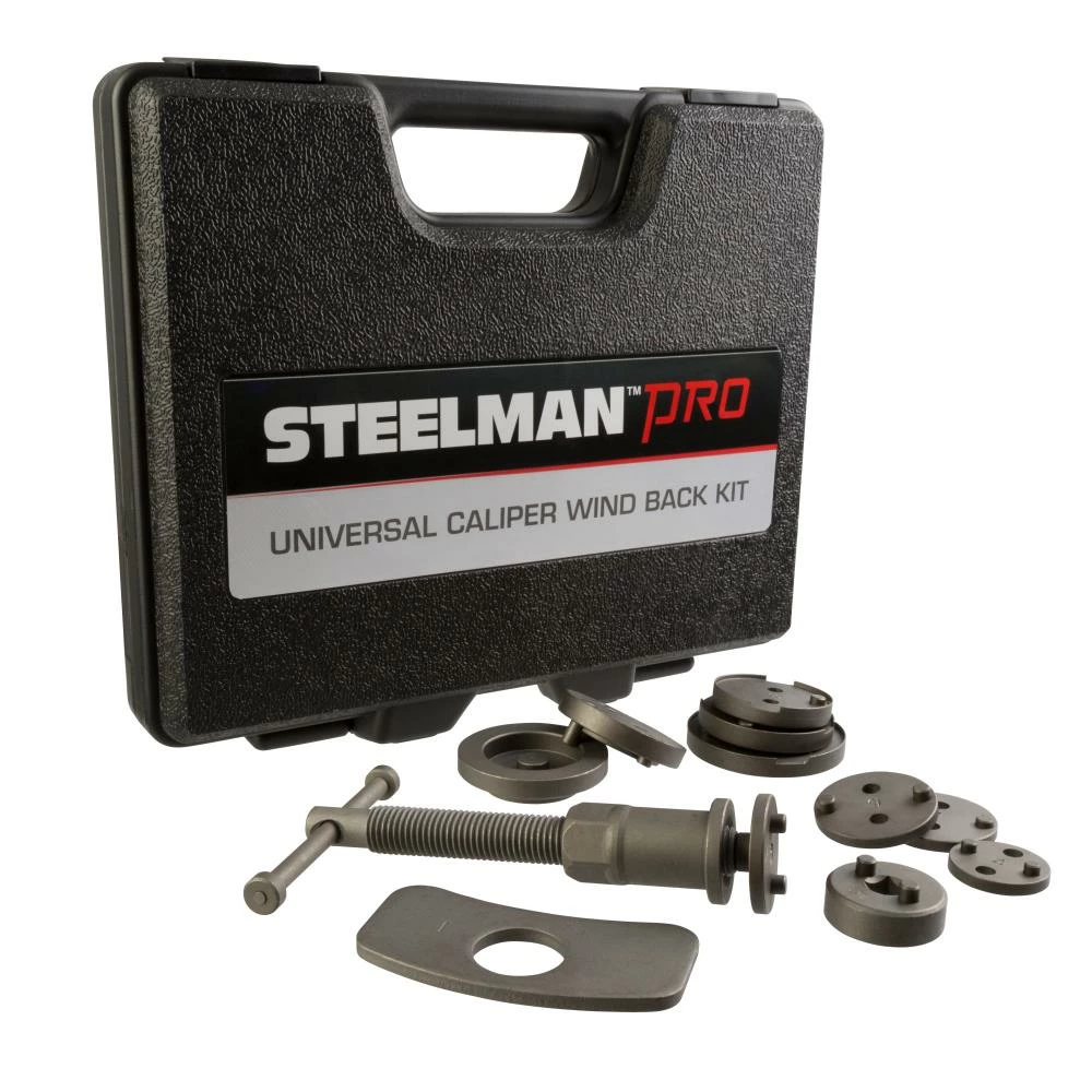 STEELMAN Automotive Hand Tools 11-Piece Universal Caliper Wind Back Kit 1 STEELMAN Automotive Hand Tools 11-Piece Universal Caliper Wind Back Kit