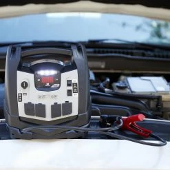 Schumacher Electric Car Battery Jump Starters 1200-Amp Car Battery Jump Starter with Digital Display -Hopkins Online Shop 16990592