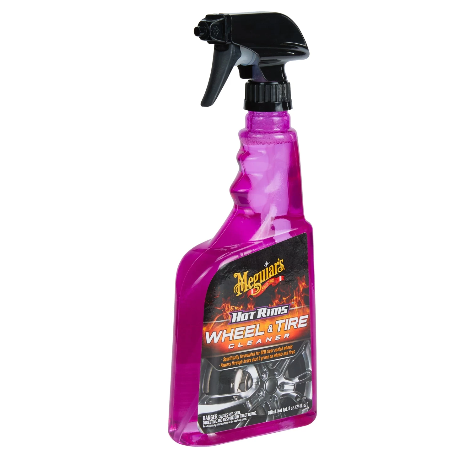 Meguiar's Car Exterior Cleaners Hot Rims Wheel and Tire Cleaner, G9524 24-fl oz Car Exterior Wash 2 Meguiar's Car Exterior Cleaners Hot Rims Wheel and Tire Cleaner, G9524 24-fl oz Car Exterior Wash - Image 2