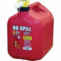 NO-SPILL Gas Cans 5-Gallon Plastic Gasoline Can