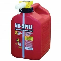 NO-SPILL Gas Cans 2.5-Gallon Plastic Gasoline Can