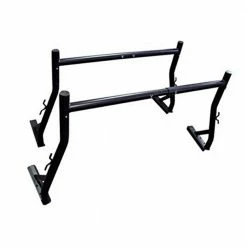 CALHOME Truck Tool Box & Cargo Accessories 800 LB. Adjustable Ladder Truck Rack Contractor Lumber and Utility Pick Up Rack (US Patent D722,007)