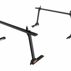 WEATHER GUARD Cargo Racking TR801-A WEATHER GUARD® DEFENDER SERIES™ Truck Rack, Black Matte Aluminum, Full and Compact, 800lb