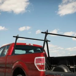 WEATHER GUARD Cargo Racking TR801-A WEATHER GUARD® DEFENDER SERIES™ Truck Rack, Black Matte Aluminum, Full and Compact, 800lb -Hopkins Online Shop 43646626 scaled
