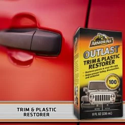 Armor All Car Exterior Cleaners Outlast Trim and Plastic Restorer 8-fl oz Car Exterior Restoration Kit -Hopkins Online Shop 45546082