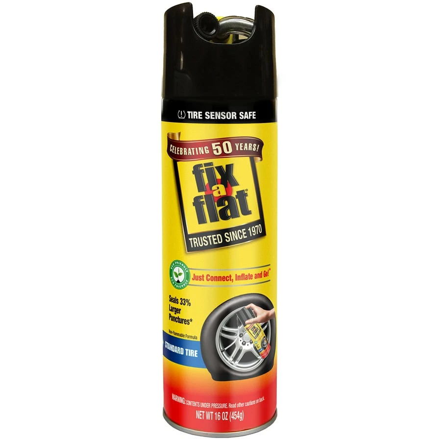 Fix-A-Flat Tire Repair Sealant Fix-a-Flat 16 oz (Standard Tires) 1 Fix-A-Flat Tire Repair Sealant Fix-a-Flat 16 oz (Standard Tires)