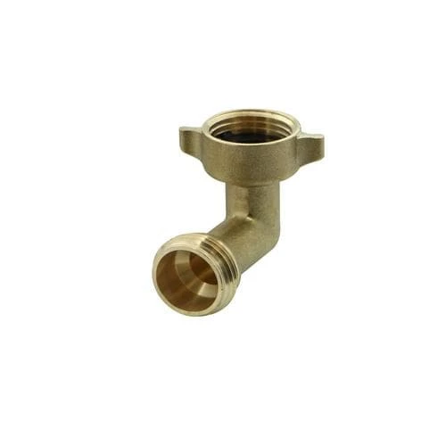Road & Home Trailer Parts & Accessories 90 Degree Elbow for Outdoor Use Fits Standard Garden Hose Threads Brass Construction 5 Road & Home Trailer Parts & Accessories 90 Degree Elbow for Outdoor Use Fits Standard Garden Hose Threads Brass Construction - Image 5